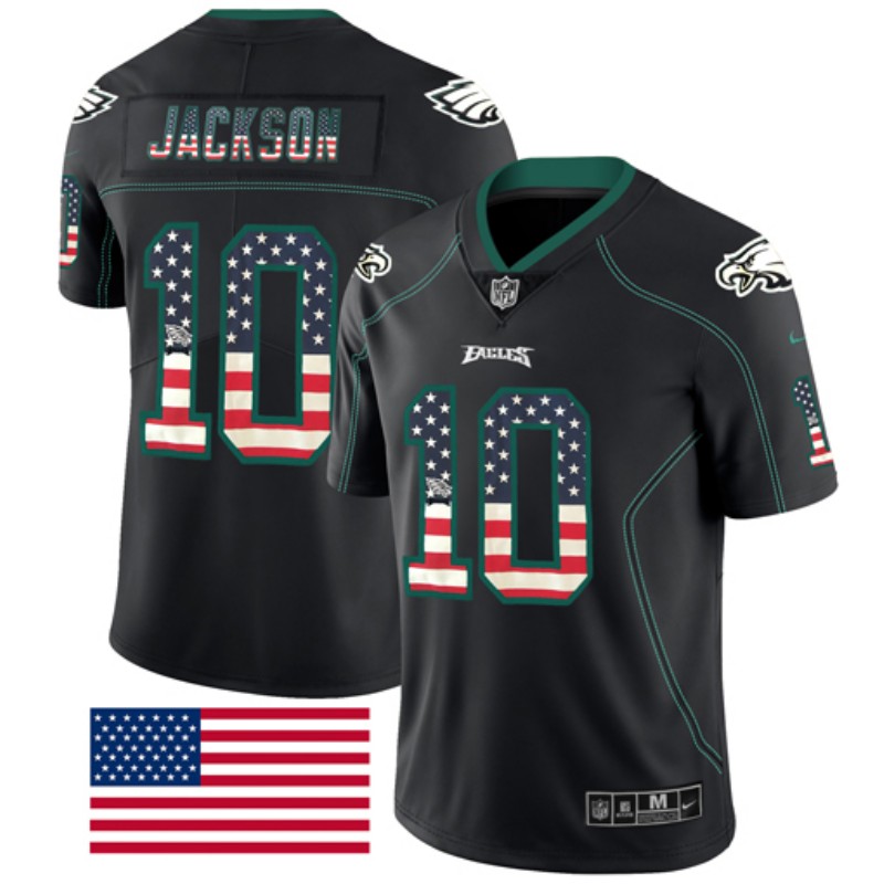 Nike Eagles 10 DeSean Jackson Black USA Flash Fashion Limited Jersey Dyin,We sell and wholesale Nike Eagles 10 DeSean Jackson Black USA Flash Fashion Limited Jersey Dyin on line form chian!